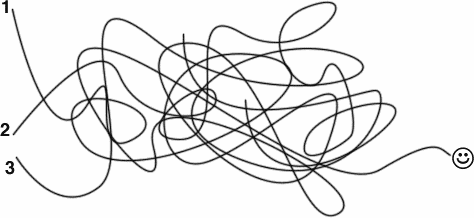 Escrevendo CSS eficiente: exemplo da brincadeira "encontre o caminho"