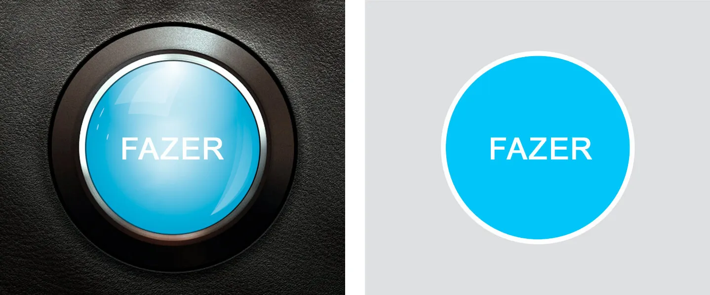 Esqueumorfismo: antes e depois