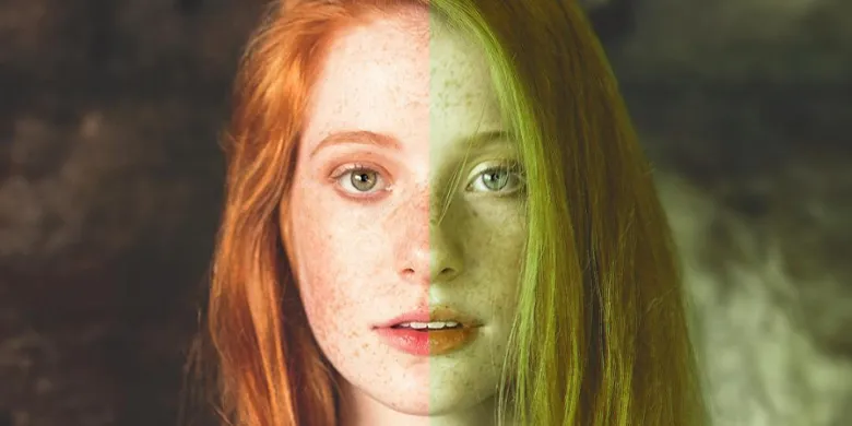 Filtros CSS: demonstração da aplicação do filtro hue-rotate.