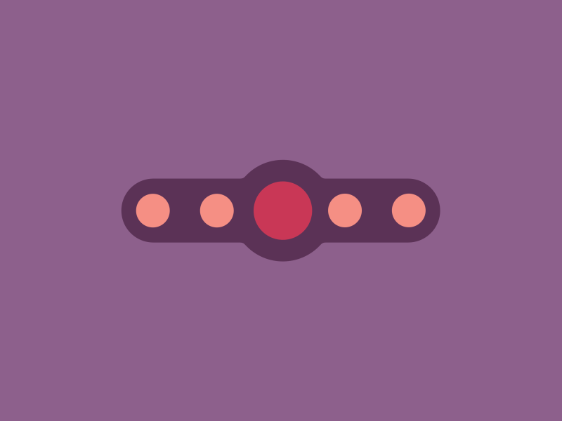 Microinteração com Motion UI: indicador de paginação