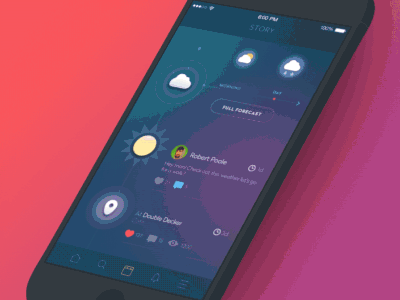 Princípios de animação de User Interface (UI): Follow-through & Overlapping ou Continuidade e Sobreposição da Ação