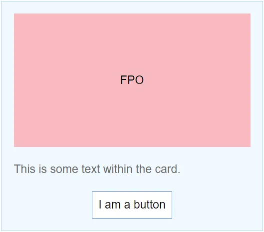 Exemplos de aplicação de style queries em um card.